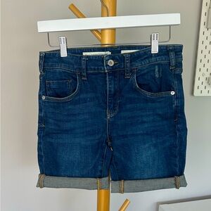 Pilcro and the letterpress High-Rise Slim Jean Shorts Sz 26